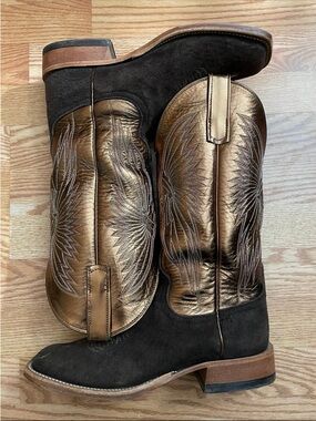 Women’s Anderson Bean Bronze Winema Cowgirl Boots